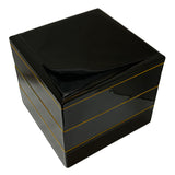 DX Jubako Kuro Kinbuchi 3-Tier
