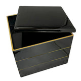 DX Jubako Kuro Kinbuchi 3-Tier