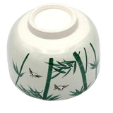 Matcha Bowl Bamboo Suzume - Kiyomizu Ware by Kaiho Yagi