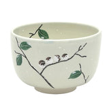 Matcha Bowl Yuki Suzume - Kiyomizu Ware by Kaiho Yagi