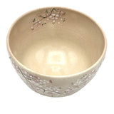 Matcha Bowl Sakura - Kiyomizu Ware by Kaiho Yagi
