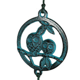 Iron Wind Chime Oyako Owls