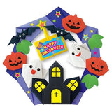 Origami Paper Halloween Wreath