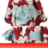 Heko Obi Cherry Red 4m