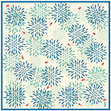 Cloth Hamamonyo Hanabi & Goldfish Blue