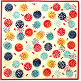 Cloth Hamamonyo Hanabi & Goldfish Red