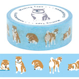Washi Masking Tape Shiba Marunarabe