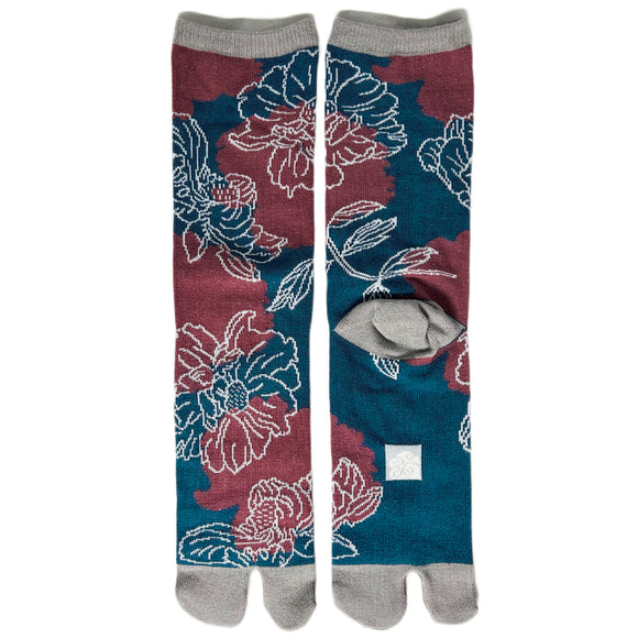 Tabi Socks Iroshakuyaku Peony