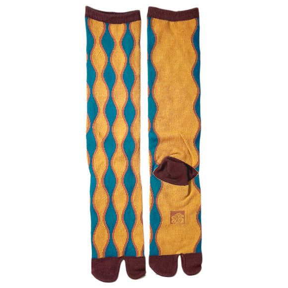 Tabi Socks Tatewaku Knee-high