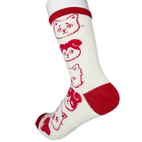 Tabi Socks Dog Red