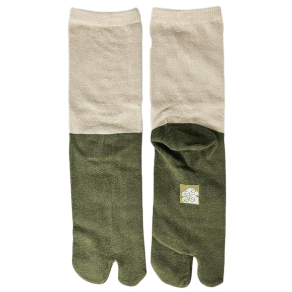 Tabi Socks Asakonawase Uguisu