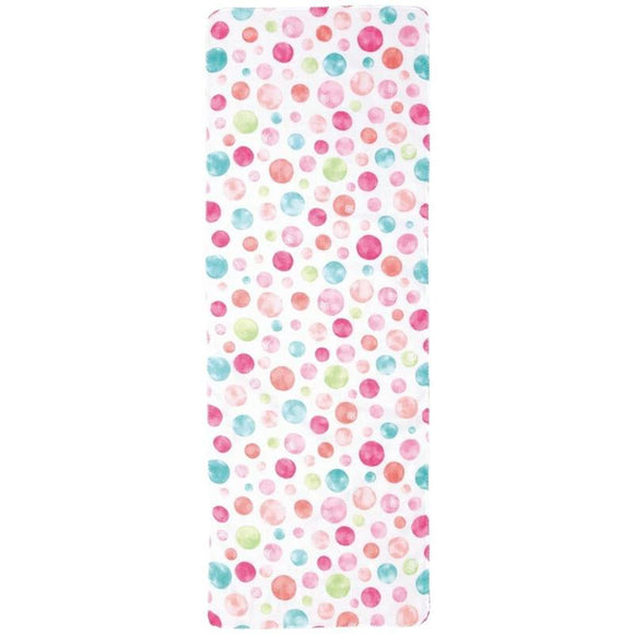 Tenugui Gauze Towel Toiro Polka Dots Hibiscus