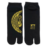 Tabi Socks Tsuru Kanoko BK