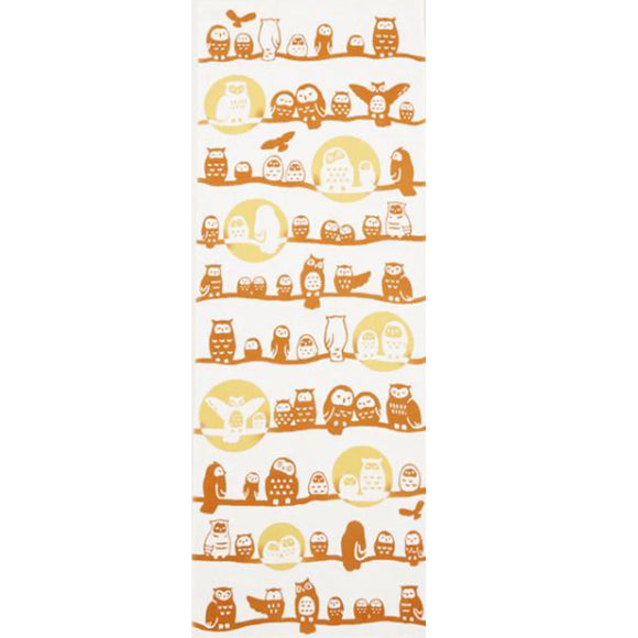 Tenugui Towel Engi Fukurou Owl