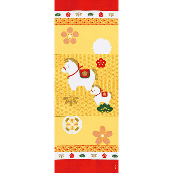 Tenugui Towel Hamamonyo Eto Uma