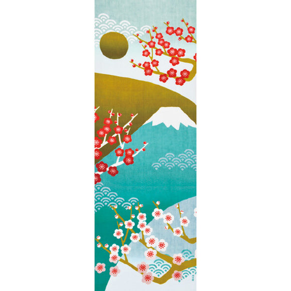 Tenugui Towel Hamamonyo Umemi Fuji