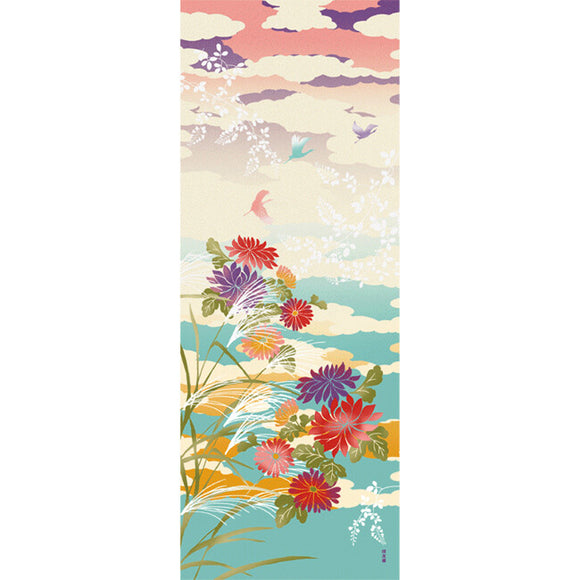 Tenugui Towel Hamamonyo Autumn Dream