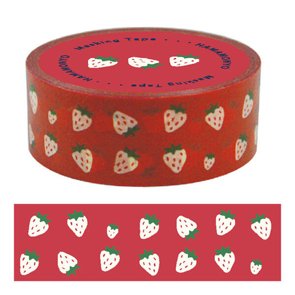 Washi Masking Tape Strawberries