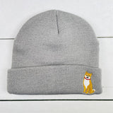 Beanie Shiba Osuwari Gray