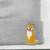 Beanie Shiba Osuwari Gray