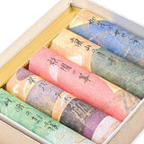 Kousaido Incense Sanshisuimei Stick Set 5 kinds x 12 Sticks