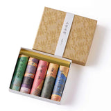 Kousaido Incense Sanshisuimei Stick Set 5 kinds x 12 Sticks