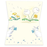 Greeting Card Spring Dandelions