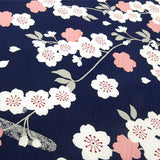 Cloth Hamamonyo Cherry Blossoms under the Moon