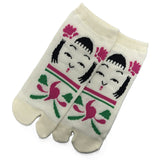 Tabi Socks Kokeshi Kanoko Momo