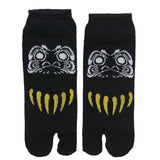 Tabi Socks Daruma Kanoko BK