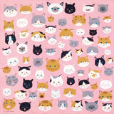 Handkerchief Yoko Matsumoto Cats