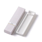 Kousaido Incense Holder Milky White