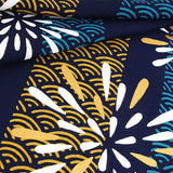 Furoshiki Hamamonyo Seigaiha Hanabi 90cm