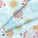 Tenugui Towel Hamamonyo Goldfish & Hanabi Balls