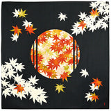 Furoshiki Hamamonyo Autumn Leaves 90cm