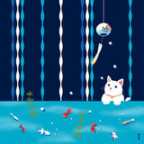 Cloth Cat & Goldfish