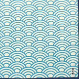 Furoshiki Hamamonyo Ichimatsu Seigaiha 70cm