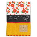 Gauze Handkerchief Tsubaki Camellia
