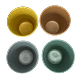 4pcs Cup Set Matte Contrast