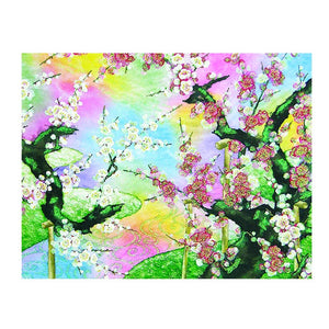 Greeting Card Plum Blossoms
