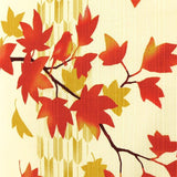 Cloth Kofu Japanese Umbrella with Dancing Autumn Leaves
