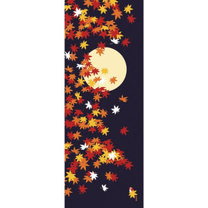 Tenugui Towel Moonlit Night Maple