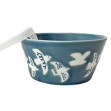 Bowl with Lid Bird Ruri Small