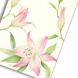 Money Envelopes 5pcs Pink Lily