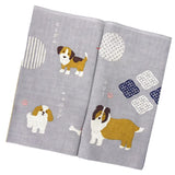 Tenugui Hand Towel Book: Dog