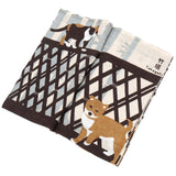 Tenugui Hand Towel Book: Tale of a Cat and a Mame-Shiba
