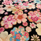 Cloth Flower Sakura Black