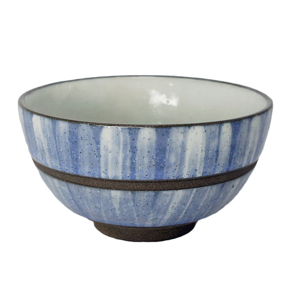 Rice Bowl Iro Kohiki Blue