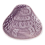 Small Plate Owl Amethyst