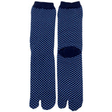 Tabi Socks Ichimatsu Navy